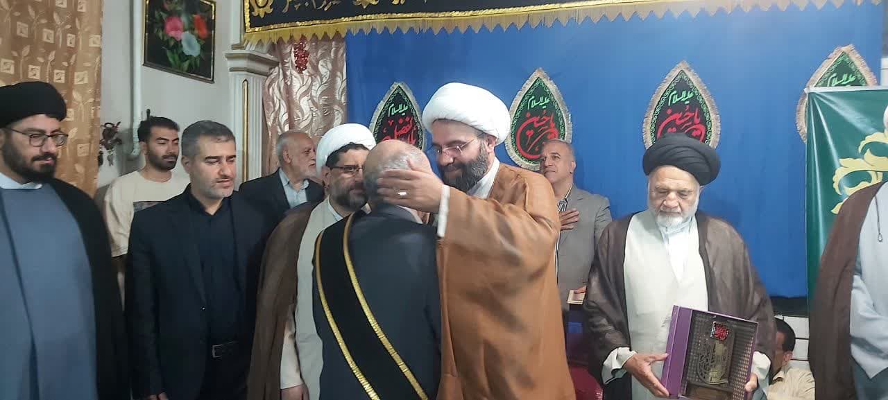 پنج غلام حسینی (ع) جایگاه ولایت خرم آباد تکریم شدند