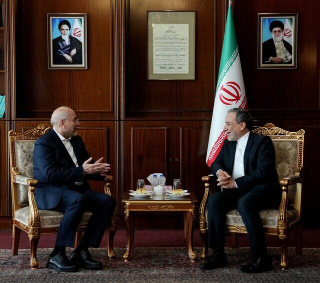 دیدار قالیباف و عراقچی