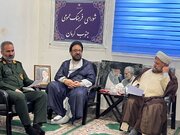 نشست بررسی وضعیت فرهنگی تالارهای سطح شهر جیرفت برگزار شد