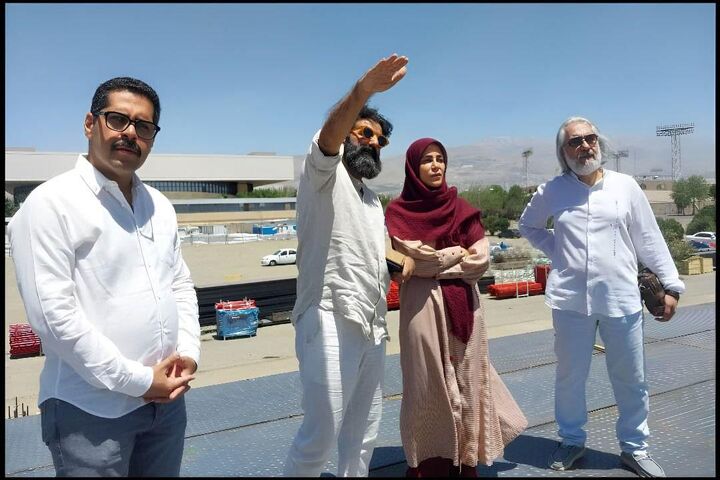 دیدارمعاون امورهنری وزارت فرهنگ از محل جدید برگزاری کنسرت های علیرضا قربانی