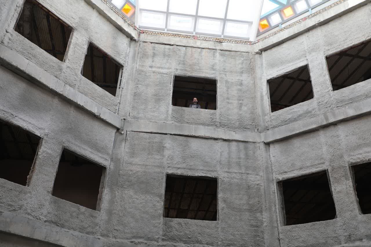 بازدید وزیر فرهنگ و ارشاد اسلامی از کتابخانه مرکزی کرمانشاه