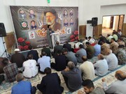 مراسم گرامیداشت شهدای خدمت در بقعه احمد ابن اسحاق(ع)سرپل ذهاب