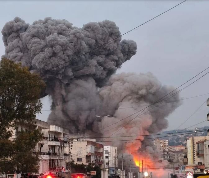 حمله جنگنده‌های صهیونیستی به جنوب لبنان و البقاع