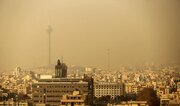 هوای تهران آلوده است