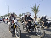 رژه خودرویی و موتوری در جیرفت‌