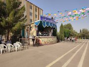 صبحگاه مشترک نیروهای مسلح استان یزد برگزار شد