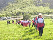 کاروان سلامت جمعیت هلال احمر قروه به روستای مهدی‌خان اعزام شد