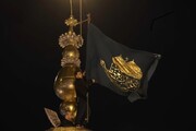 آستان مقدس امامین کاظمین(ع) همزمان با شهادت امام جواد(ع) سیاه پوش شد