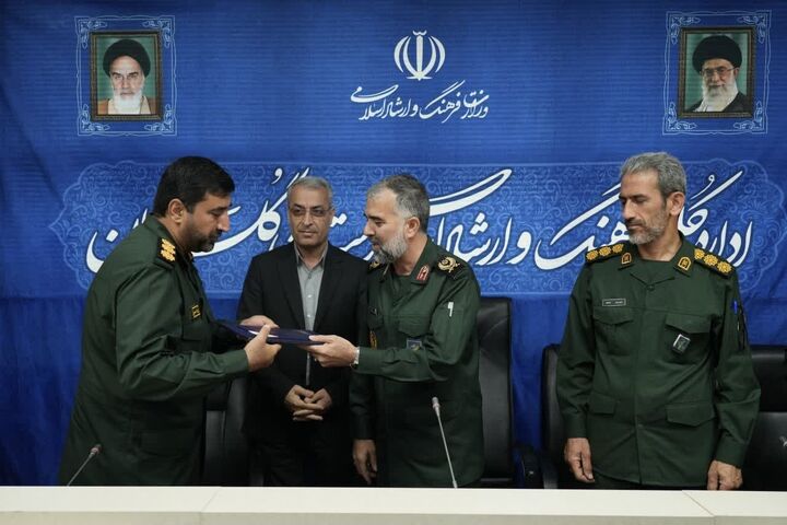 پاسداشت خدمت و آغاز فصل جدید فعالیت‌های هنری؛ مسئول جدید بسیج هنرمندان گلستان معرفی شد
