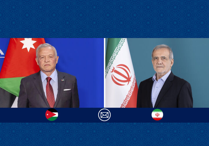 پیام تبریک دکتر پزشکیان به پادشاه اردن