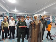 نمایشگاه صنایع دستی در مسجد امام علی (ع) جیرفت