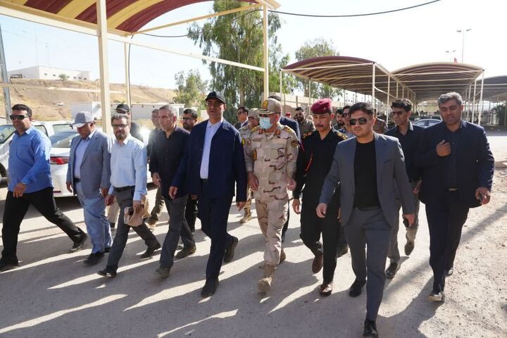 تردد زائران اربعین از مرز خسروی راحت‌تر می‌شود