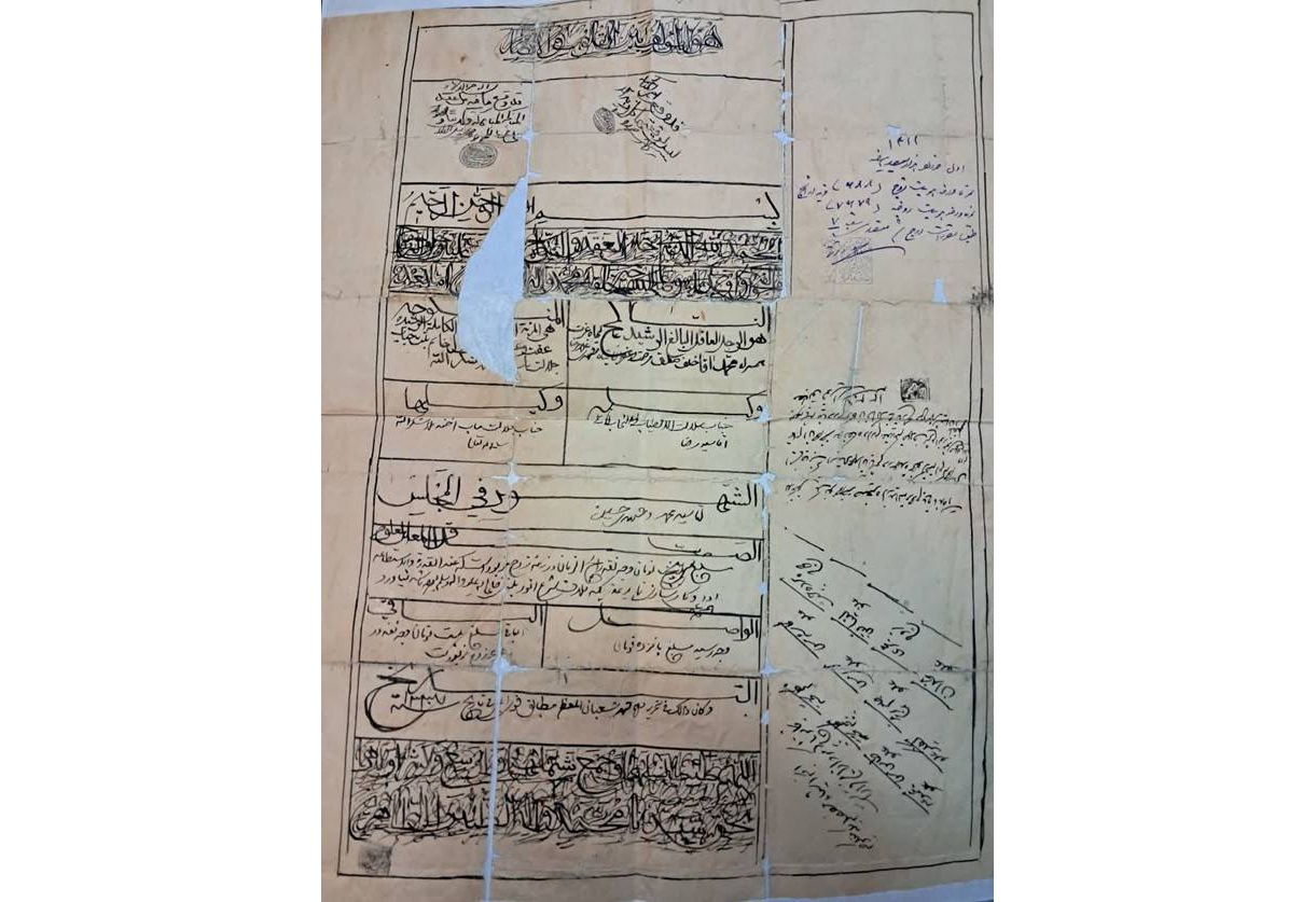 عقد بالاسر حضرت(ع)، سنت ۵۰۰ ساله حرم