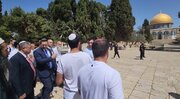 حمله شهرک نشینان به مسجدالاقصی