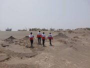 کشف پیکر یک فرد مفقود شده در بیابان‌های شهرستان ریگان