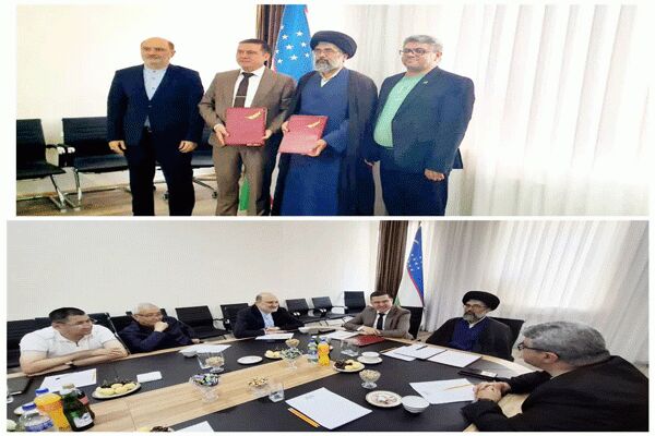 انعقاد تفاهم‌نامه همکاری میان کتابخانه رضوی و بنیاد بین‌المللی امیر علی‌شیر نوایی ازبکستان