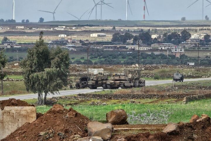 پیشروی نیروهای صهیونیستی به حومه قنیطره در سوریه