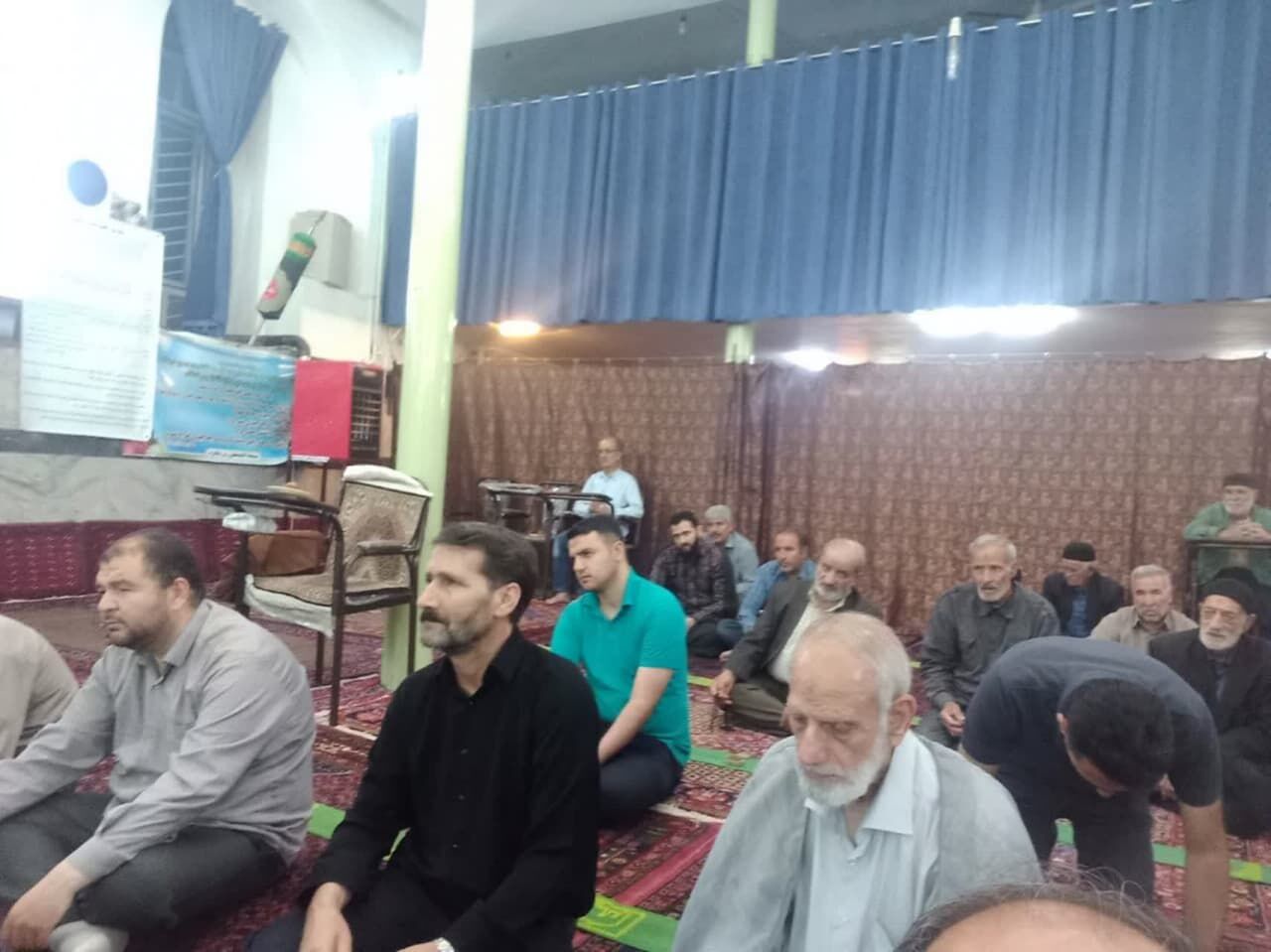 مراسم سوگواری شهادت امام جواد(ع) در سنقر برگزار شد