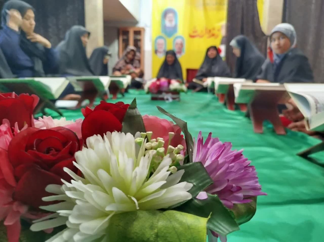 سلسه جلسات ارتقا سواد قرآنی بانوان و نوجوانان طرح تبیان برگزار شد