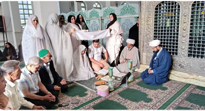 آغاز زندگی مشترک در جوار امامزاده علوی(ع)