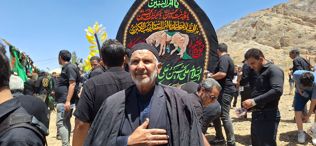 آیین چغچغهزنی انجدان در حسینیهای به وسعت ایران