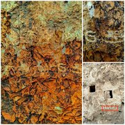 کشف کتیبه سنگ مزار ساسانی بر فراز نقش رستم