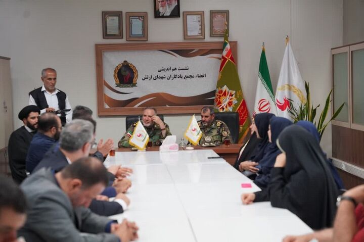 برگزاری نشست مجمع یادگاران شهدای آجا در دانشگاه امام علی(ع) نزاجا