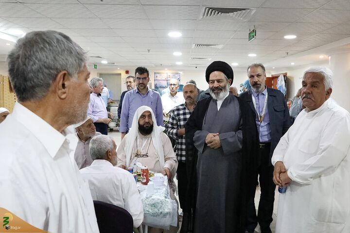 بازدید سرپرست حجاج ایرانی از هتل زادالقمه در مکه مکرمه