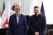 دیدار سفیر واتیکان با وزیر فرهنگ و ارشاد اسلامی