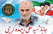 جانباز شهید علی زیبنده گرجی به همرزمان شهیدش پیوست