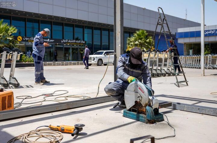 افتتاح «دار ضیافه» در فرودگاه بین المللی نجف اشرف