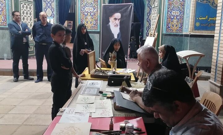 حضور پررنگ هنرمندان اراکی در مراسم سی و ششمین سالگرد ارتحال امام خمینی(ره)