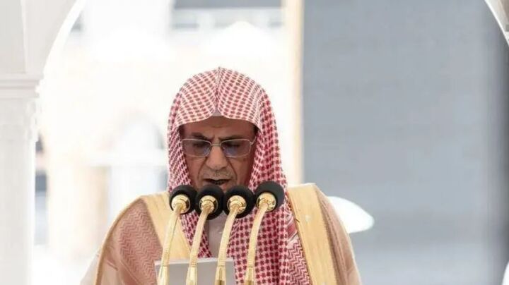 دعای خطیب عرفه از مسجد نمره برای پیروزی ملت فلسطین