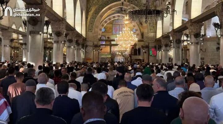 نماز عید قربان در مسجد الاقصی از نگاه خبرنگار «الغد»