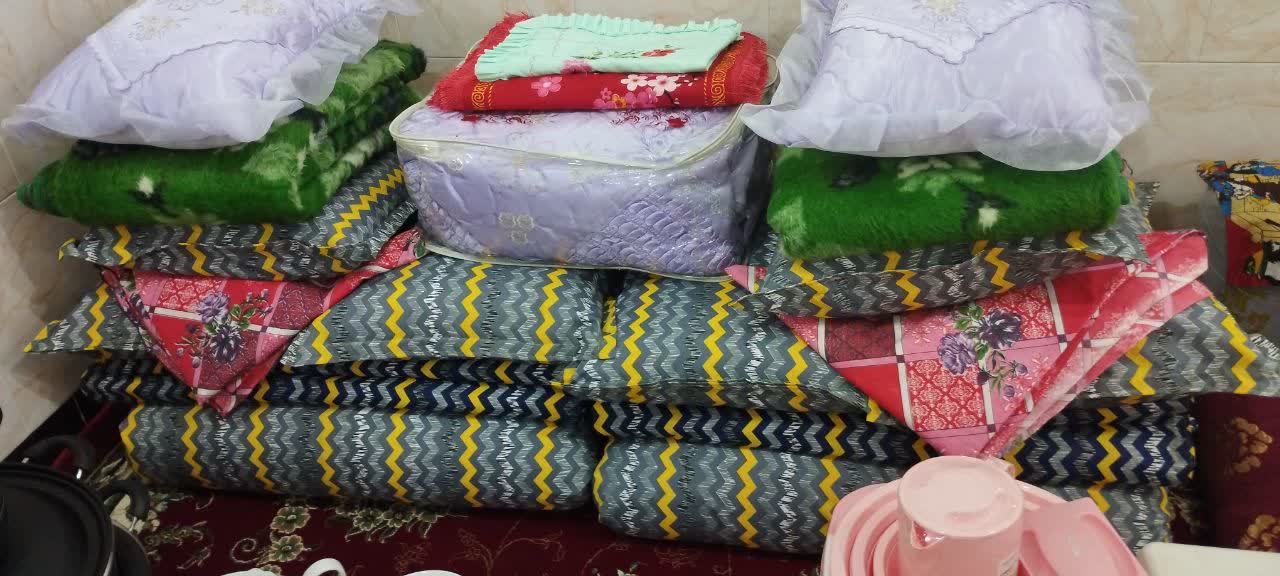 عروسی که به همت مسجدیهای روستای زاویه سکمن آباد خوی راهی خانه بخت شد