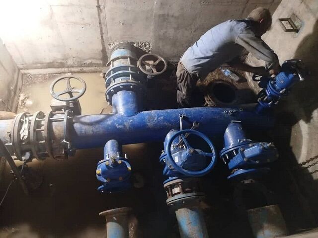 تلاش پرسنل اتفاقات آبفا برای تأمین آب پایدار در تابستان