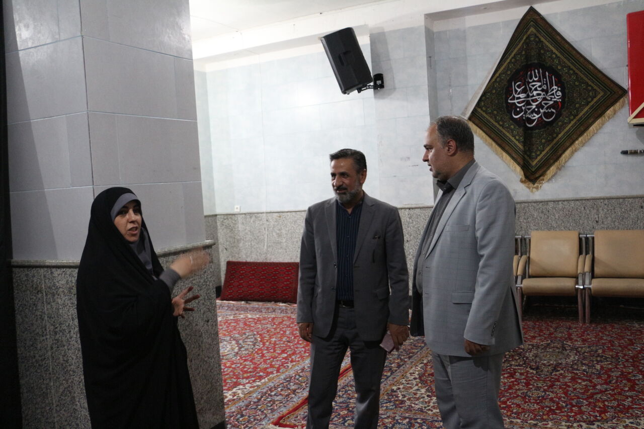 بازدید مدیرکل فرهنگ و ارشاد اسلامی استان سمنان از کانون فرهنگی هنری ریحانه های بهشتی