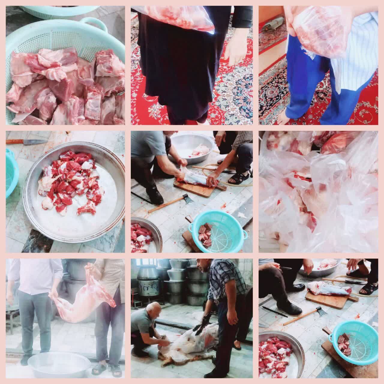 کانونهای مساجد مازندران تبلور خدمت به نیازمندان در عید قربان