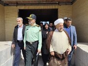 بازدید سردار رادان از ساختمان های پیشنهادی جهت استقرار ستاد انتظامی جنوب کرمان