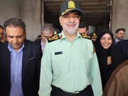 سفر یک روزه فرمانده کل انتظامی کشور و رییس کمیسیون امنیت ملی مجلس شورای اسلامی به جیرفت