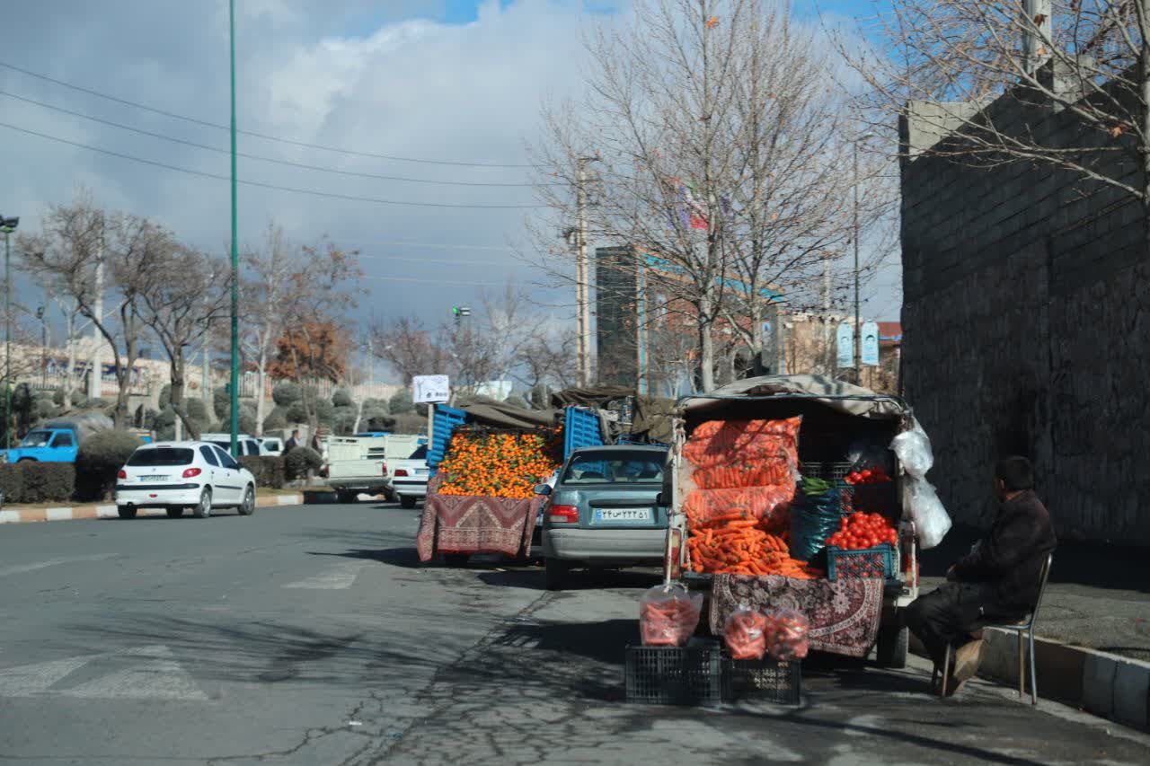 ساماندهی وانتهای میوهفروش در سنندج کلید خورد