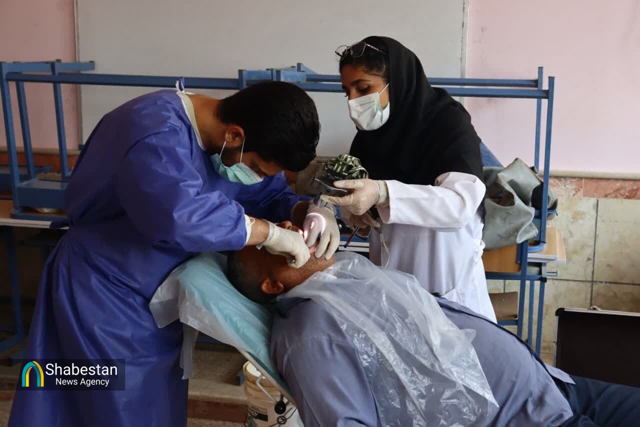 روایت خدمت و همدلی؛ دانشجویان علوم پزشکی گلستان امید و سلامت را به قورچای بردند