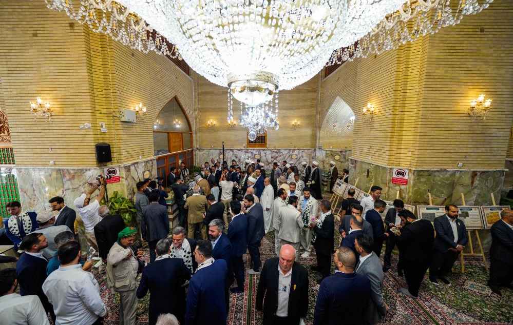 افتتاح نمایشگاه قرآنهای خطی نفیس در به مناسبت هفته جهانی غدیر + عکس