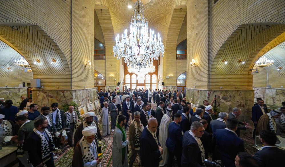 افتتاح نمایشگاه قرآنهای خطی نفیس در به مناسبت هفته جهانی غدیر + عکس