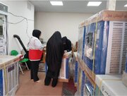 توزیع ۲۸ کولر آبی میان خانواده‌های نیازمند ایلام