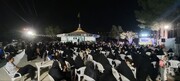 همایش «تکریم غدیر، تجلیل از سادات» مداحان در چایخانه حضرت رضا(ع) آران و بیدگل
