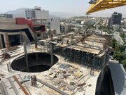 پیشرفت ۳۲ درصدی پروژه مجتمع خلیج فارس اوقاف و امور خیریه