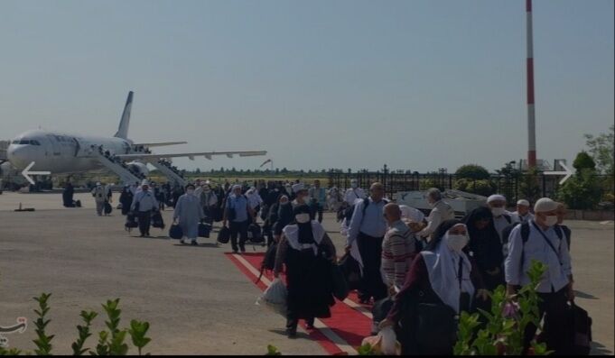 بازگشت اولین گروه حجاج مازندرانی از سرزمین وحی