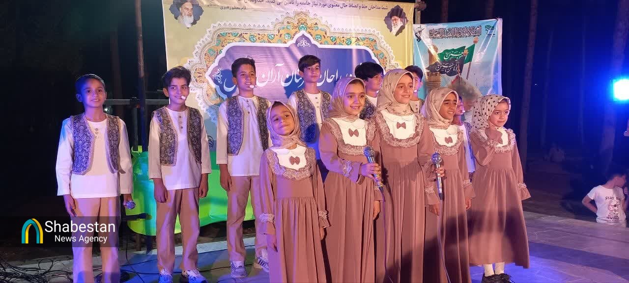 تجلّی غدیر در آران و بیدگل؛ وقتی نوای مداحان، سفرهدارِ دلها شد!