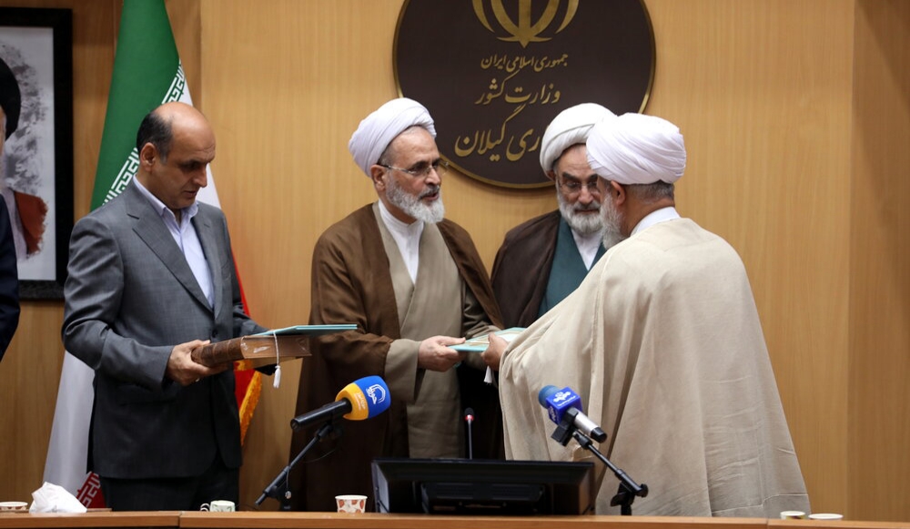مدیر جدید حوزه علمیه گیلان معارفه شد